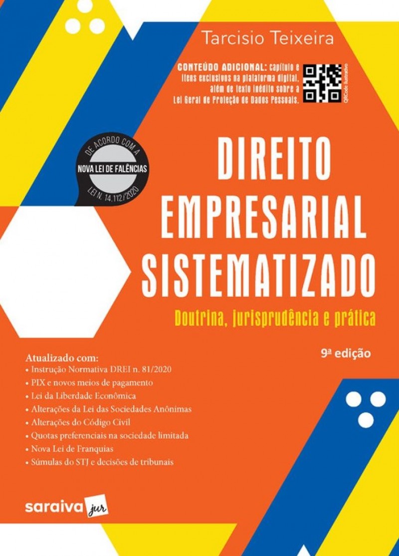 Direito empresarial sistematizado, 8ª ed. 2019.